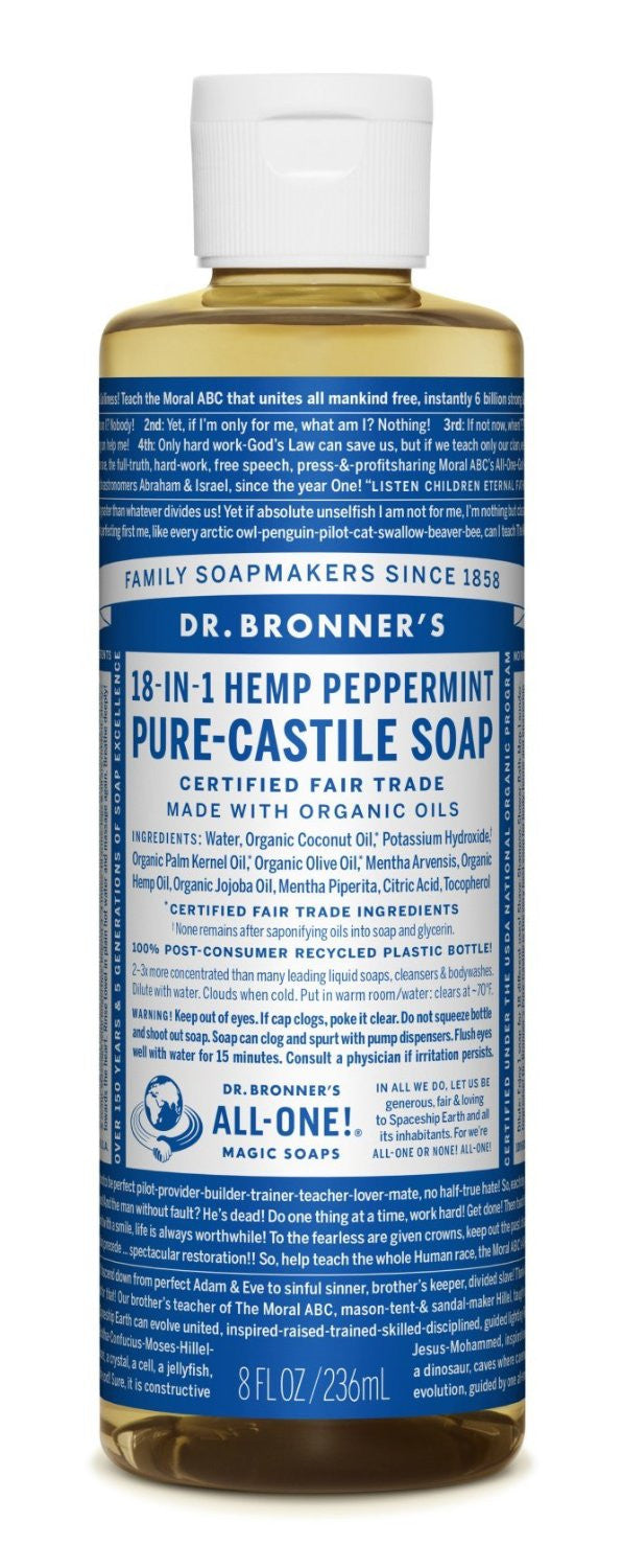 DR. BRONNER'S Pure Castile Soap Peppermint 32oz