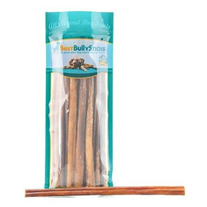 Odor-Free Angus Bully Sticks by Best Bully Sticks - Made of All Natural, Free Range, Grass Fed Angus Beef - Hand-inspected and USDA/FDA Approved