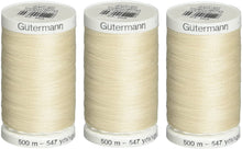 Gutermann Sew-All Thread 547 Yards-Eggshell (3 Pack)